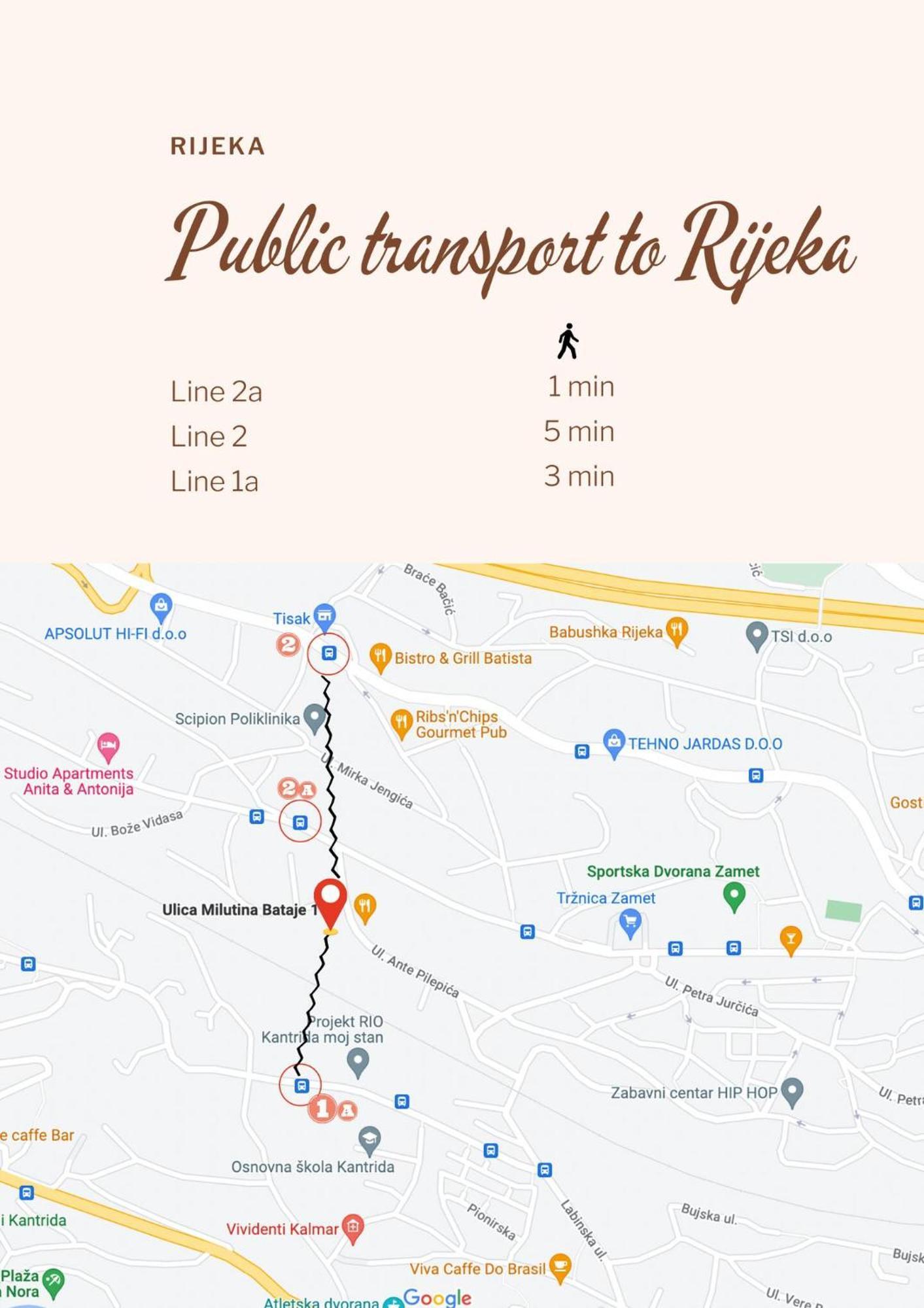 Cute Apartment In Rijeka Near Beach With Parking المظهر الخارجي الصورة